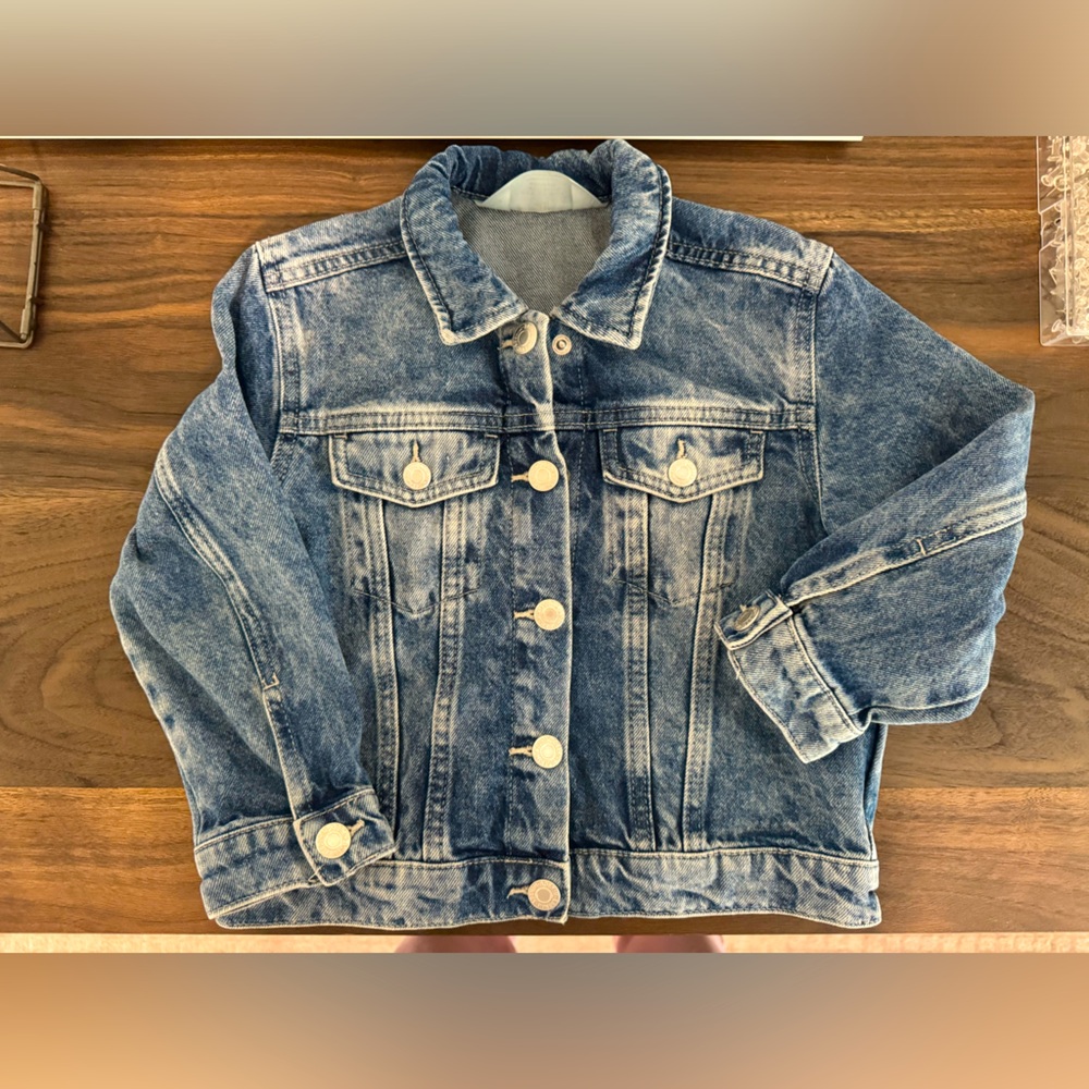 H&M Kids Girl Denim Jacket - 4T